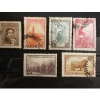 Аргентина 1935 сборный лот старых марок