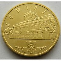 Польша 2 злотых, 2008 Древние города Польши - Лович UNC