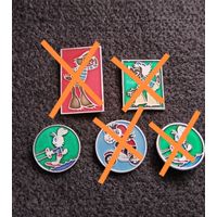 Значки детские. Ну погоди! Цена за один. (Б-1)