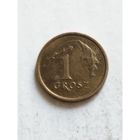 Польша 1 грош 2001