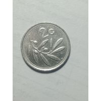 Мальта 2 цента 1995 года .