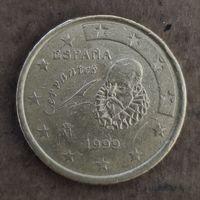 Испания  50 евроцентов 1999 г., KM# 1045