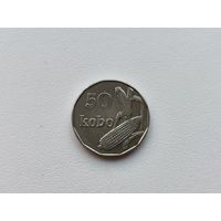 Нигерия 50 кобо 2006 года