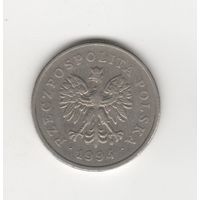 1 злотый Польша 1994 Лот 0610