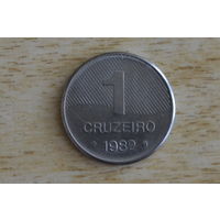 Бразилия 1 крузейро 1982