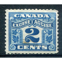 Канада - налоговые марки, 2 с - 1 марка - гашёная. #3-WB-98-B-2