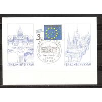 ФФ3 Чехословакия 1990 Визит президента США