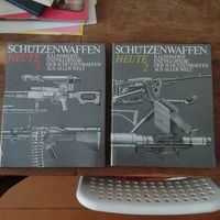 Два тома Энциклопедия Schutzenwaffen heute (1945 1985) Illustrierte Enzyklopadie der Schutzenwaffen aus aller Welt