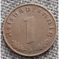 1 рейхспфенниг 1937 J
