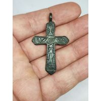 Старинный нательный крестик. В состоянии