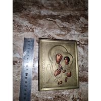 Икона Богородицы, 19 век письмо.
