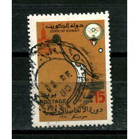 Кувейт - 1980 - Летние Олимпийские игры. Теннис 15F - [Mi.863] - 1 марка. Гашеная.  (Лот 2JH)-TG2P25
