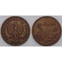 5 грошей 2000 Польша