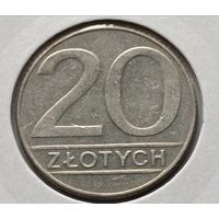 Польша. 20 злотых 1990 года. (*)