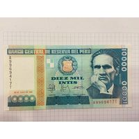 10000 инти Перу 1988 г.-4