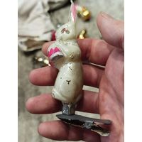 Зайка с барабаном,под реставрацию барабана,с рубля