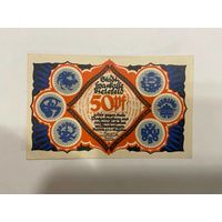 50 пфеннингов (нотгельды) 1921 г. Германия.