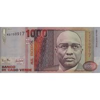 Кабо-Верде 1000 эскудо 1989 (UNC)