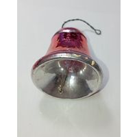 Ёлочная игрушка - Колокольчик . СССР