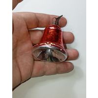 Ёлочная игрушка - Колокольчик . СССР