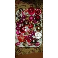 Игрушки ёлочные 43штуки