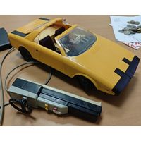 Игрушка электромеханическая, СССР ГДР Автомобиль Alfetta Targa. Нечастая, большая. 1970г