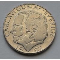 Швеция, 1 крона 1982 г.