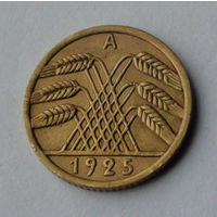 Германия - Веймарская республика 5 рейхсфеннигов. 1925. A