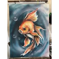 Интерьерное панно РЫБКА