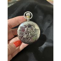 Коллекционные Карманные Часы Железнодорожника Паровоз