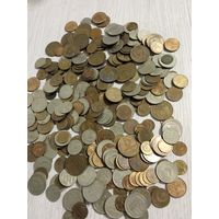 Копейки -монеты .ссср разные 700 гр
