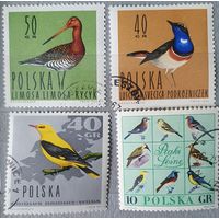 Польша птицы 4шт