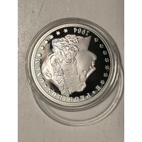 Cook islands 1 dollar tribute to Morgan dollar