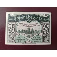 Германия 25 пфеннингов 1921