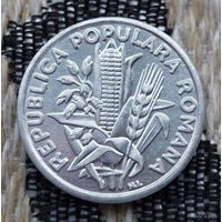 Румыния 2 лея 1952 год, UNC. Маяк. Рис. Кукуруза. Просо. Предложи свою цену или обмен!