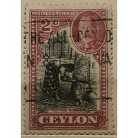 Цейлон 1935г. Британские колонии