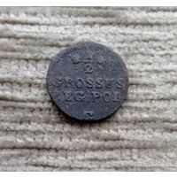 Werty71 Польша 1/2 гроша 1767 1Б