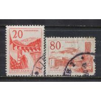 Югославия ФНР СФР 1959 Вып Техника и архитектура (III) Стандарт #894,897