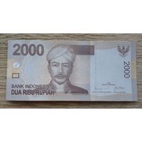 Werty71 Индонезия 2000 рупий 2009 UNC банкнота