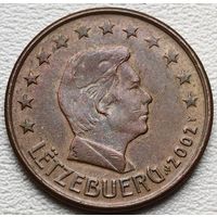 Люксембург 5 евроцентов 2002