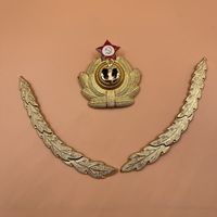 Кокарда и орнамент на фуражку ВМФ