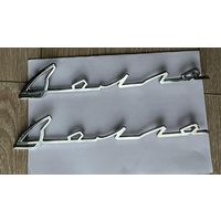 Хромированная шильда Волга, газ-24 СССР.