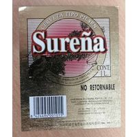 Этикетка пива Surena Испания М444