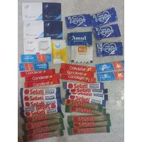 Сахар, перец, соль, сахарозаменитель, сливки