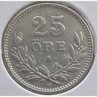 Швеция 25 эре 1919 г. В холдере