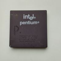 Керамический Ретро процессор INTEL PENTIUM A80502-120 SY062.