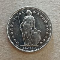 Швейцария 1/2 франка 1979 г., KM# 23a ю