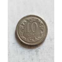 Польша 10 грошей 2012