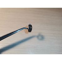 Серьга одиночка, 3 клейма, застёжка рабочая.