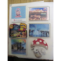 Лот магнитов/9 с рубля!